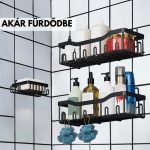 Set de rafturi pentru baie și bucătărie - 3 buc.