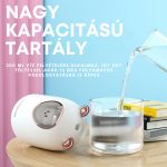 USB Párásító maci figurával, hangulatvilágítással, 300 ml - Fehér - Black Friday
