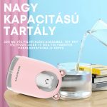 USB Párásító maci figurával, hangulatvilágítással, 300 ml - Rózsaszín - Black Friday