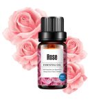 RetroFlame Láng Hatású Aromaterápiás Párásító 250 ml - Fekete - Rózsa Illóolaj