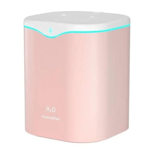 H2O RGB Nagy méretű párásító - 2000 ml - Rózsaszín