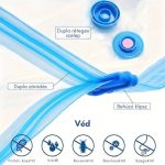 Saci de depozitare vidați care economisesc spațiu, diverse dimensiuni - 9 bucăți