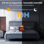 Aroma difuzér s efektem krbu, s efektem skutečného plamene, dlouhou výdrží a ovládáním jedním tlačítkem – černý