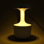 Antigravitační zvlhčovač vzduchu s inteligentním displejem, velkou kapacitou a osvětlením – bílý