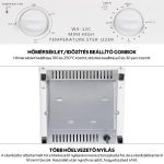Sterilizator cu aer cald de mari dimensiuni cu control inteligent al temperaturii și temporizator - WX-12C