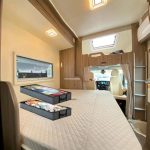 Set de 2 cutii de depozitare sub pat cu capac transparent, fermoar dublu, mânere rezistente - gri-negru