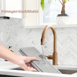 Set organizator de lenjerie intimă cu 4 piese, cu separatoare din plasă și fermoar în partea de jos - Gri