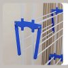 Uscător multifuncțional de rufe cu suprafață mare de uscare, compact și rezistent, gri
