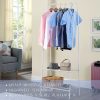 Suport de Haine cu Design Minimalist pentru Încălțăminte, Haine și Genți, Alb