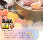 Phatoil Sweet Recipes Prémium Esszenciális Illóolaj Szett 6 db Illattal 6x10 ml - Black Friday
