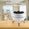 Difuzor de aromaterapie ultrasonic tip meduză cu lumină LED multicoloră și funcție de vaporizare a uleiurilor esențiale