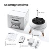 Difuzor de aromaterapie ultrasonic tip meduză cu lumină LED multicoloră și funcție de vaporizare a uleiurilor esențiale