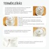 Umidificator USB modern cu iluminare LED colorată, funcționare silențioasă și oprire automată cu senzor de nivel al apei, Alb