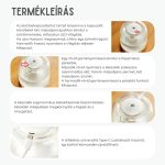 Moderný USB zvlhčovač vzduchu s farebným LED osvetlením, tichá prevádzka, senzor hladiny vody s automatickým vypnutím, biely