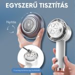 Elektromos Textilborotva Szösztelenítő 6 db cserélhető pengével és USB töltéssel M-2 - Fehér