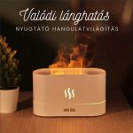 Afire Láng hatású aromaterápiás párásító, 180 ml - Fehér