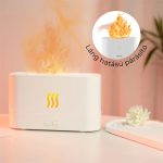 Afire Láng hatású aromaterápiás párásító, 180 ml - Fehér