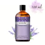 Phatoil Prémiový esenciální olej – Dárek s dřevěným osvěžovačem 100 ml – Levandule