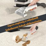 Hordozható Szőnyegtisztító 2 Tartállyal és Erős szívóerővel