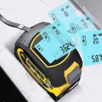 3 az 1-ben digitális mérőszalag LCD kijelzővel -  5M szalag + 40M lézer 