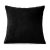 Elegáns kordbársony díszpárna huzat 45X45 cm - Fekete