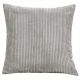 Elegáns kordbársony díszpárna huzat 45X45 cm - Szürke