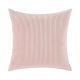 Elegáns kordbársony díszpárna huzat 45X45 cm - Rózsaszín
