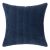 Elegáns kordbársony díszpárna huzat 45X45 cm - Acélkék