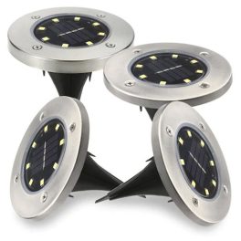 4 buc. Becuri solare LED BELL HOWELL - lumină galbenă