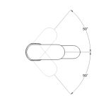 Baterie lavoar Zegor cu o singură pârghie, cromată - GAB1-A136