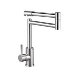 Baterie lavoar monocomandă Zegor Chrome cu cioc extractibil - SAP4-C090