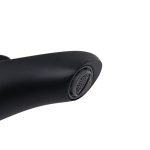 Baterie lavoar Zegor neagră cu monocomandă și cartuș ceramic - SAT1-A010YB