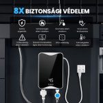 Încălzitor Electric de Apă Montabil pe Perete, Compact, Rezistent la Stropire pentru Bucătărie și Duș, 5500W