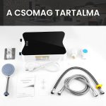 Încălzitor Electric de Apă Montabil pe Perete, Compact, Rezistent la Stropire pentru Bucătărie și Duș, 5500W