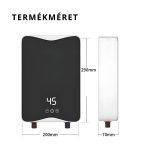 Încălzitor Electric de Apă Montabil pe Perete, Compact, Rezistent la Stropire pentru Bucătărie și Duș, 5500W