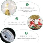 Set de lumânări decorative de Crăciun – 4 bucăți