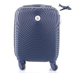 LEONARDO DA VINCI Kabinbőrönd, XS méret, kivehető kerékkel - Sötétkék