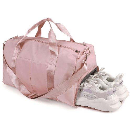Női vízálló utazó/sport táska, T3 - Rózsaszín