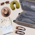 LEONARDO DA VINCI Kabínový kufor, veľkosť XS, s odnímateľnými kolieskami – zlatý