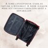 LEONARDO DA VINCI Kabinbőrönd, 4 kerekes - Piros