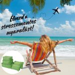 Set de 6 organizatoare din poliester pentru bagaje – Verde