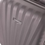 Leonardo Da Vinci Kabinbőrönd Szett Számzárral, Teleszkópos Karral, Kivehető Kerekekkel - XS és S méret - Fekete