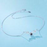 Trandafir veșnic sub cupolă cu LED – Alb/auriu – 1 trandafir LOVE07