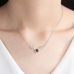 Trandafir veșnic sub cupolă cu LED – Alb/auriu – 1 trandafir LOVE07