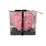 Örök Rózsaszív Díszdobozban - 15 cm - Pink