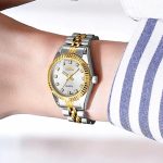 Chenxi Női Elegáns Quartz  Karóra Díszdobozban  - Arany-Ezüst 