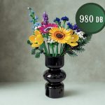 980 darabos Száraz Vadvirág Csokor Építőkészlet Kreatív Növény Dísz Otthonra vagy Ajándékba