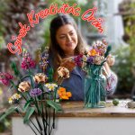 Set de construcție buchet de flori, 756 piese – idee cadou creativ