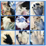 Rukavica na odstraňovanie zvieracích chlpov – ľavá ruka