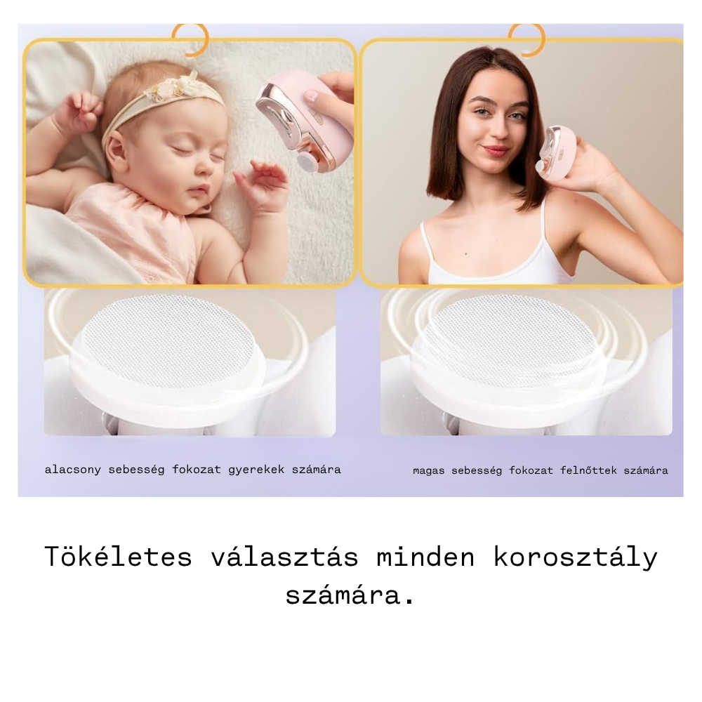 2 az 1-ben körömcsiszoló